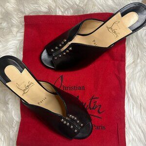 CHRISTIAN LOUBOUTIN Predumule 85, Size 37.5